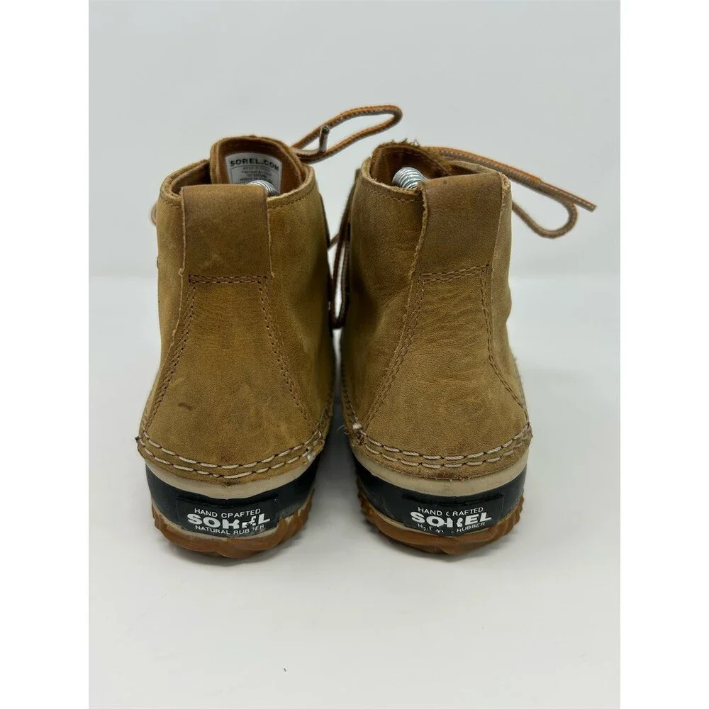 Sorel Out N About Duck Boots Womens Brown Waterproof Lace-Up Ankle Size 7.5